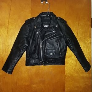 Kids Leather Jacket size 8